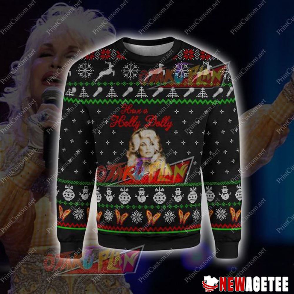 Dolly Parton Christmas Ugly Sweater