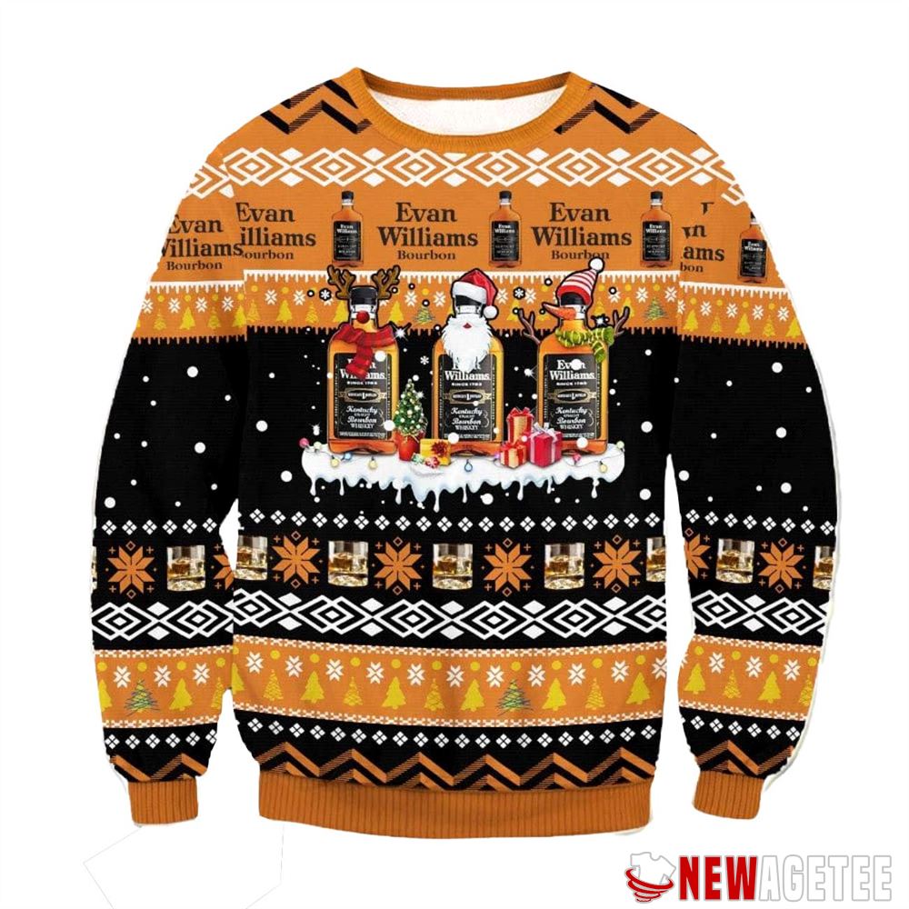 Evan Williams Ugly Christmas Sweater Gift