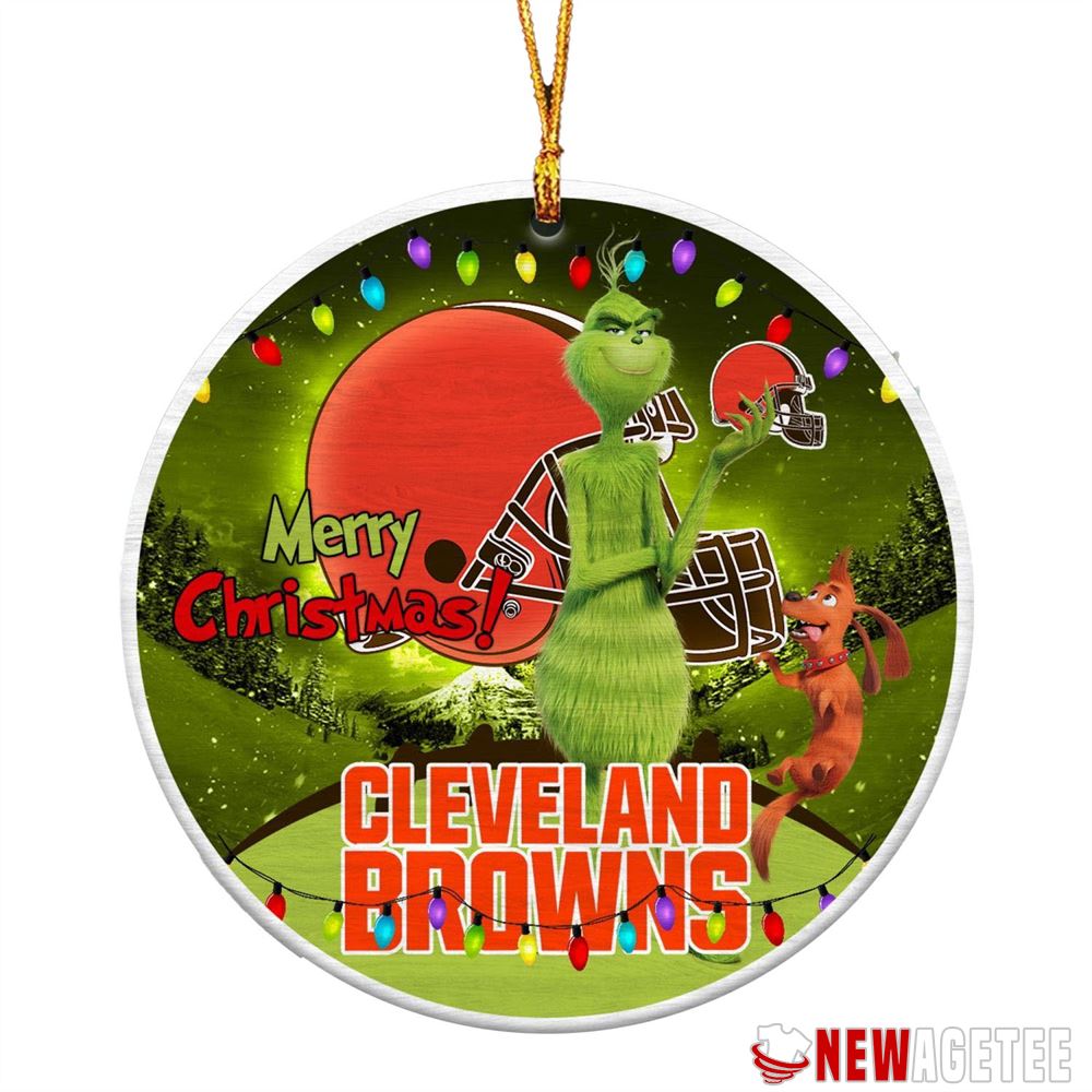 Funny Grinch Dallas Cowboys Nfl Merry Christmas Ornaments Tree Decoration  Holiday Gift