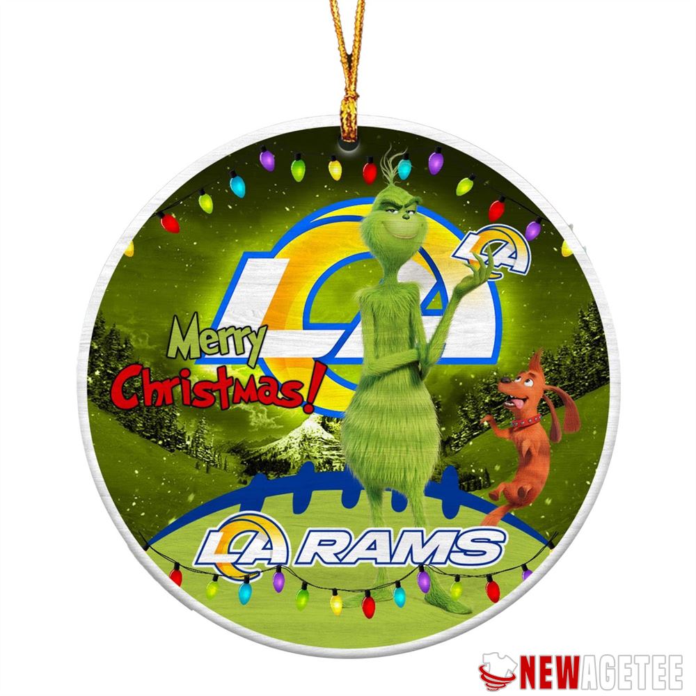 Funny Grinch Jacksonville Jaguars Nfl Merry Christmas Ornaments Tree Decoration