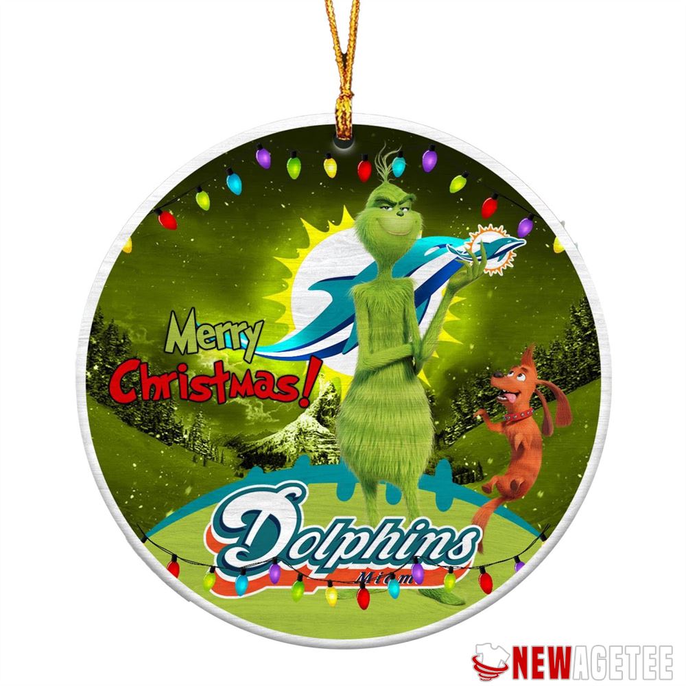 Funny Grinch Los Angeles Rams Nfl Merry Christmas Ornaments Tree Decoration Xmas Tree Decor