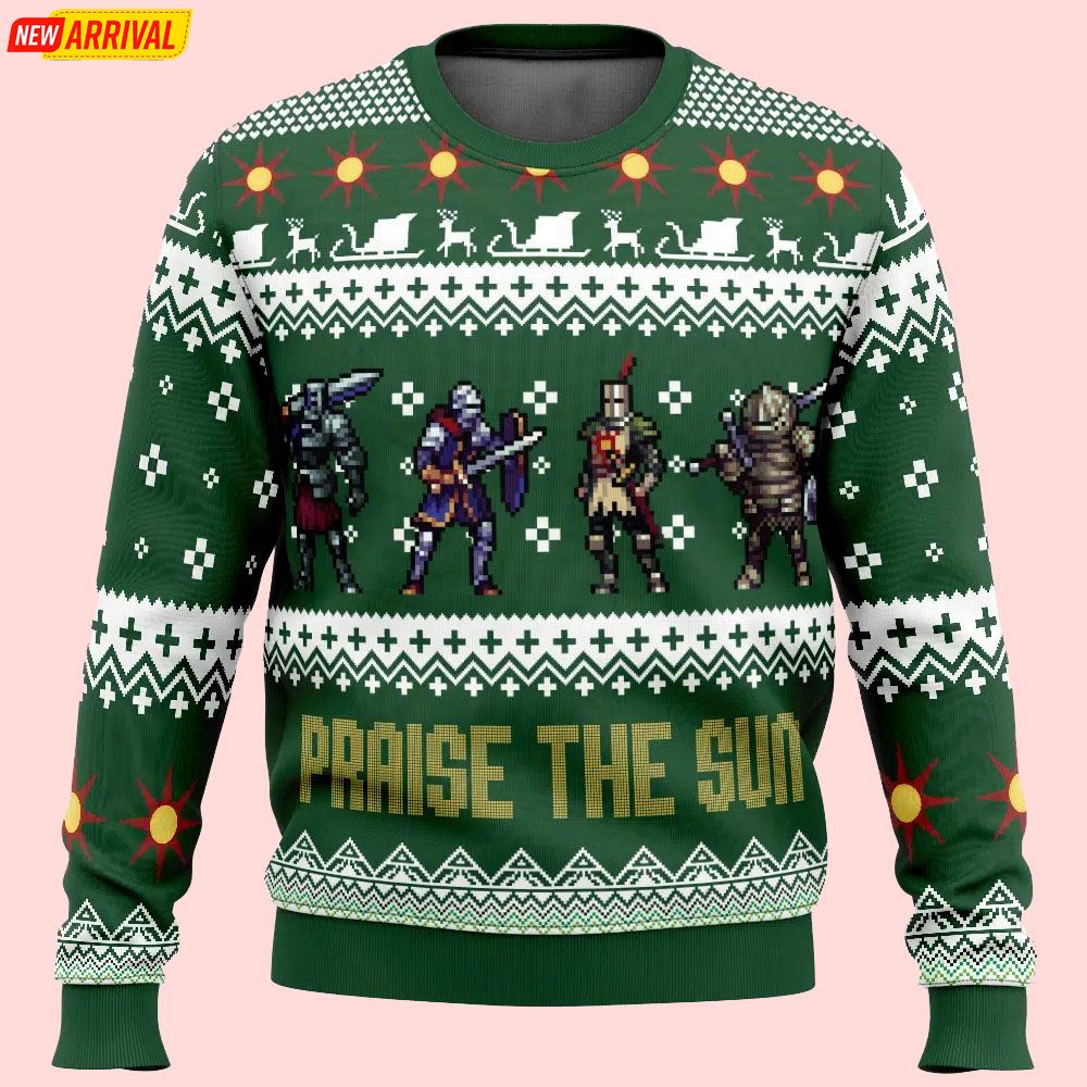 Game Of Yorha Nier Automata Christmas Ugly Sweater