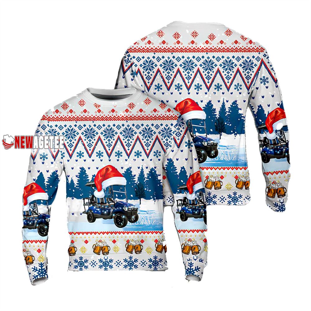 Gleaner Combine Christmas Ugly Sweater