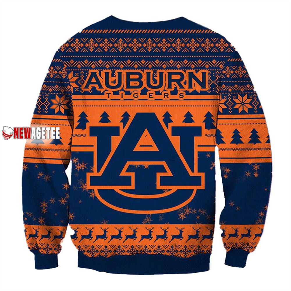 Grinch Stole Auburn Tigers Ncaa Christmas Ugly Sweater