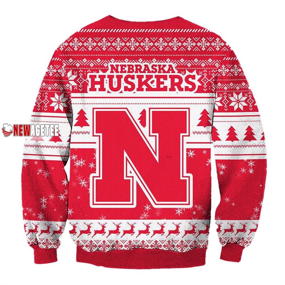 Grinch Stole Nebraska Cornhuskers Ncaa Christmas Ugly Sweater