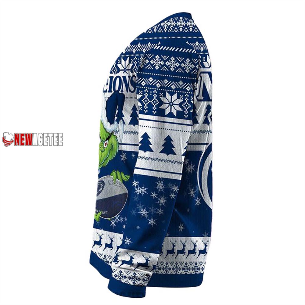 Grinch Stole Penn State Nittany Lions Ncaa Christmas Ugly Sweater
