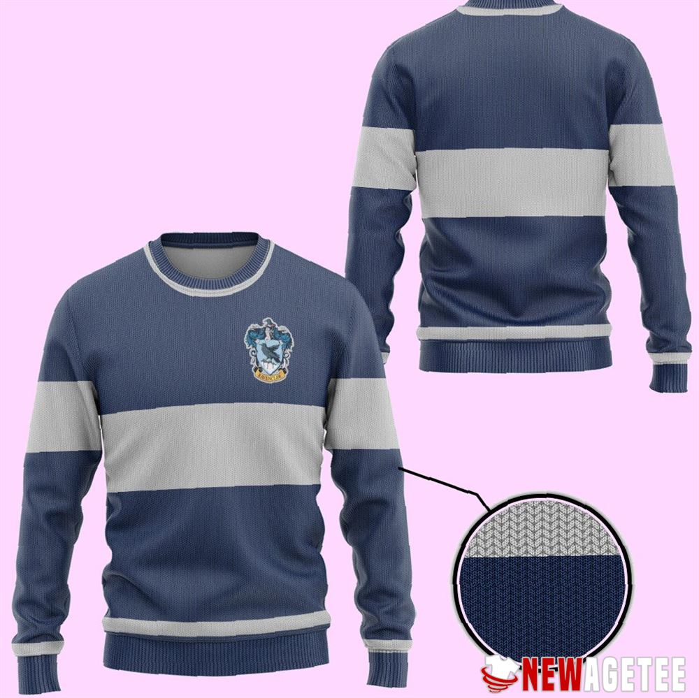Harry Potter Ravenclaw Quidditch Ugly Christmas Sweater