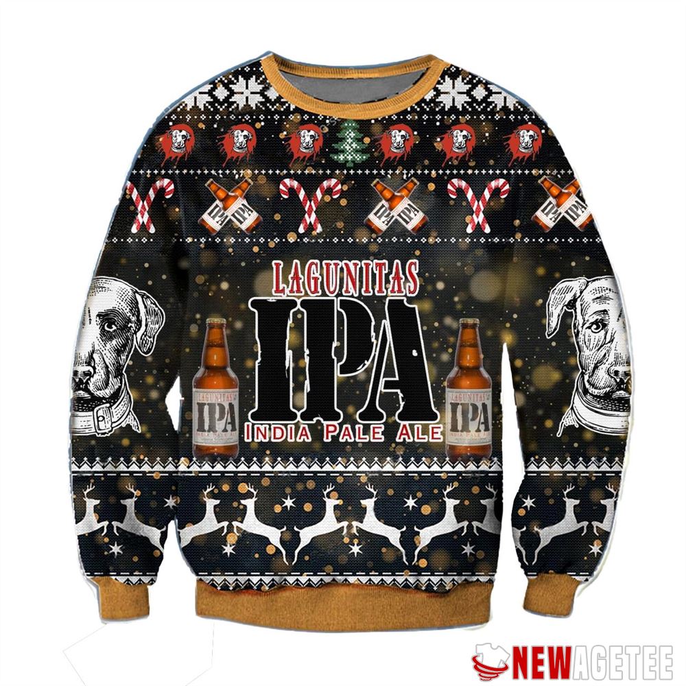 Lagunitas Ipa Ugly Christmas Sweater Gift