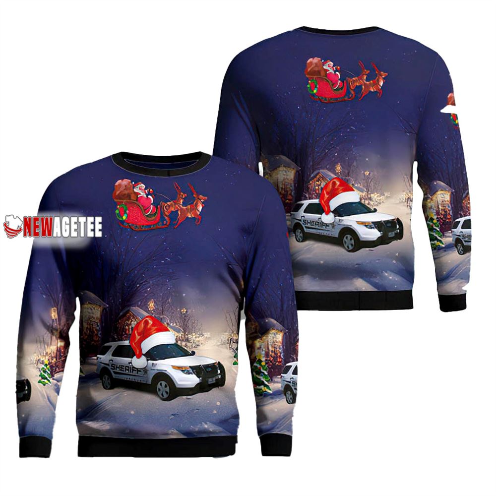 Merry Christmas Dispatch Tree Sweater