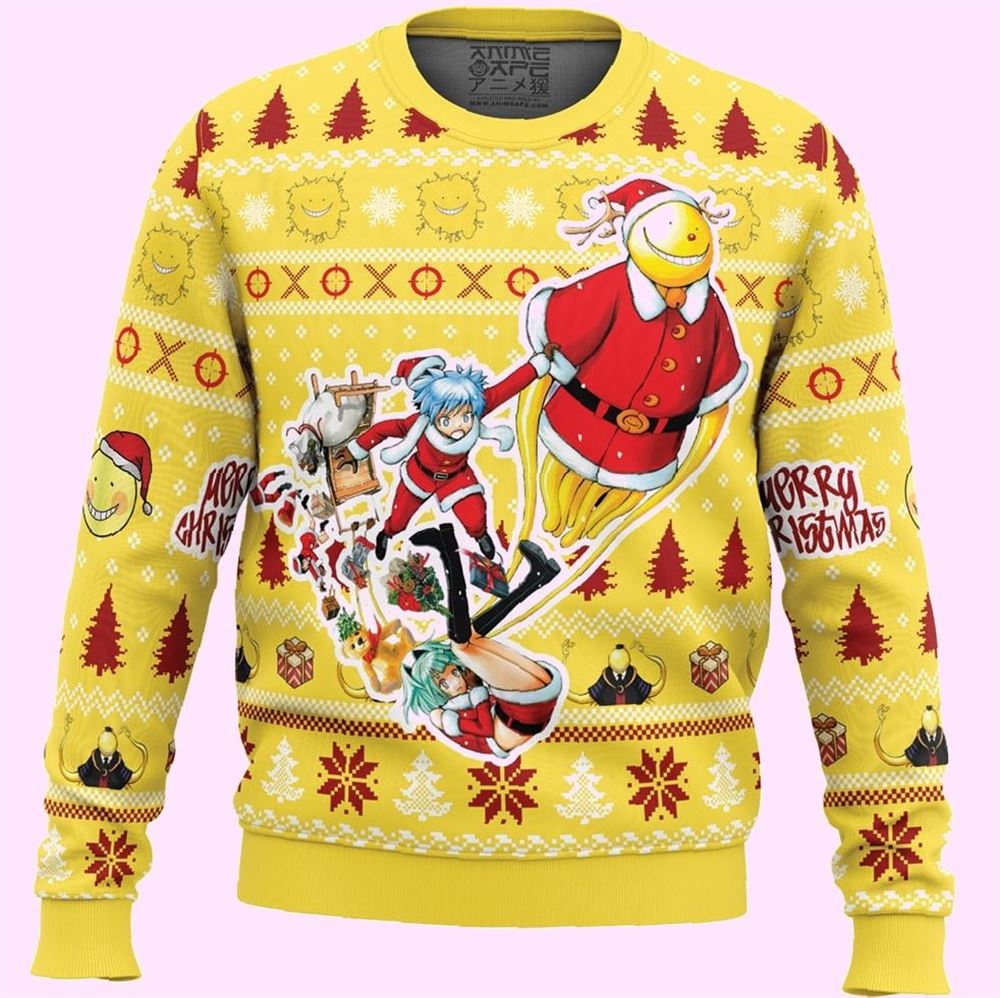 Kaonashi Merry Christmas No Face Spirited Away Christmas Ugly Sweater
