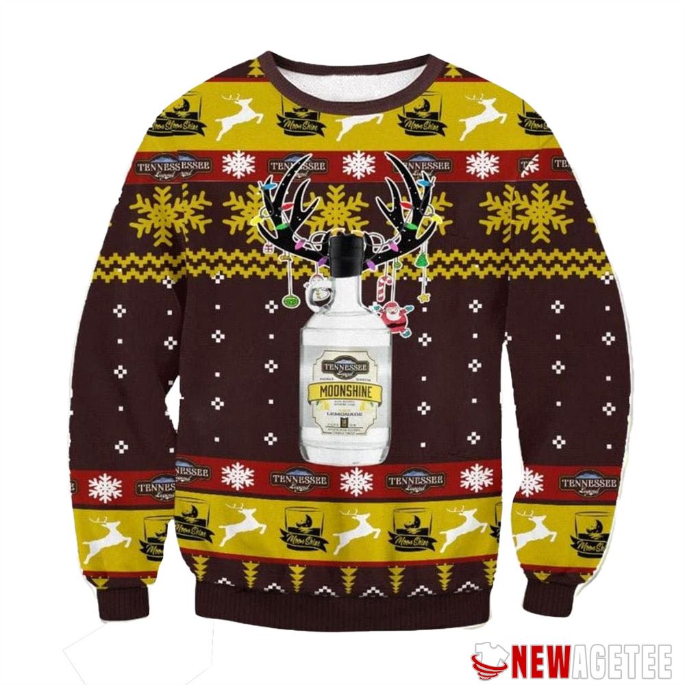 Moonshine Ugly Christmas Sweater Gift