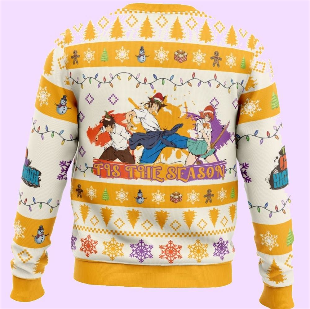 Mori X Daewi X Mira The God Of High School Christmas Ugly Sweater