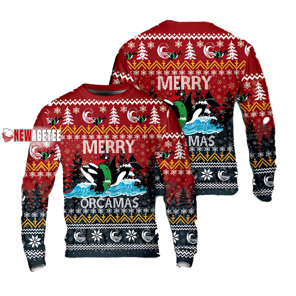 Orca Christmas Sweater