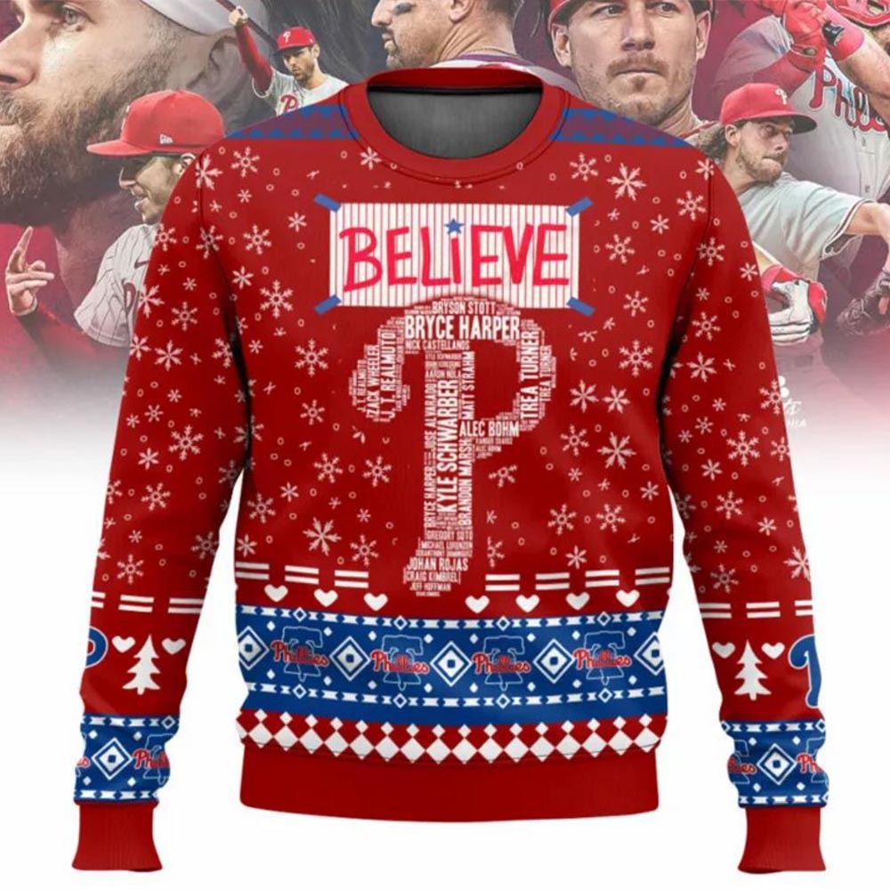 Mlb christmas shop sweaters