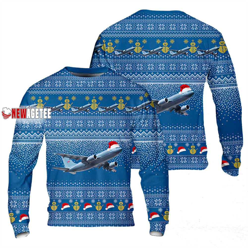 Royal Air Force Embraer Phenom 100e Christmas Sweater