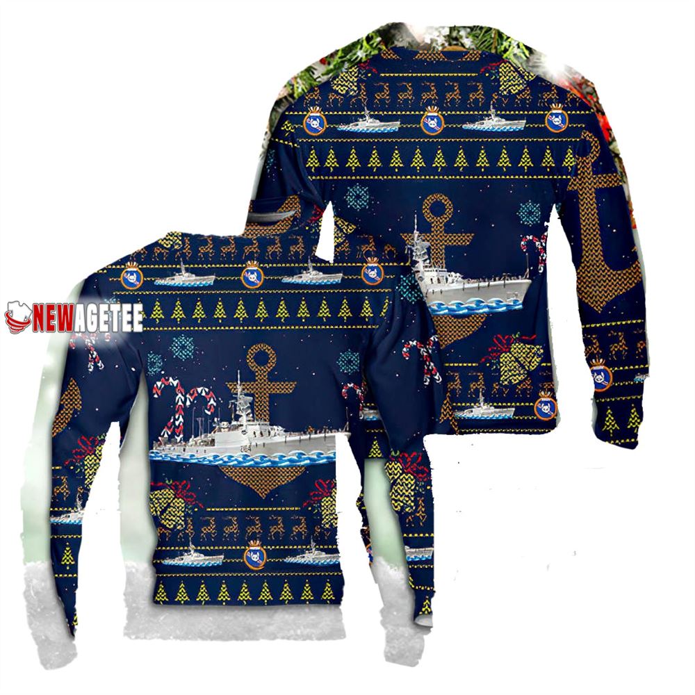 Royal Navy 849 Squadron Westland Sea King Christmas Sweater