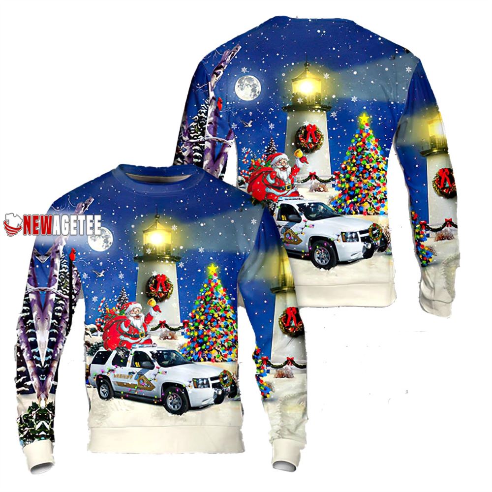 Saginaw Michigan Mobile Medical Response Christmas Ugly Sweater