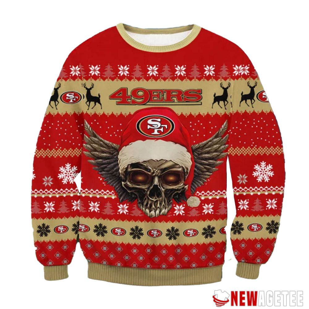 San Francisco 49ers Grinch Remove Thread Nfl Ugly Christmas Sweater