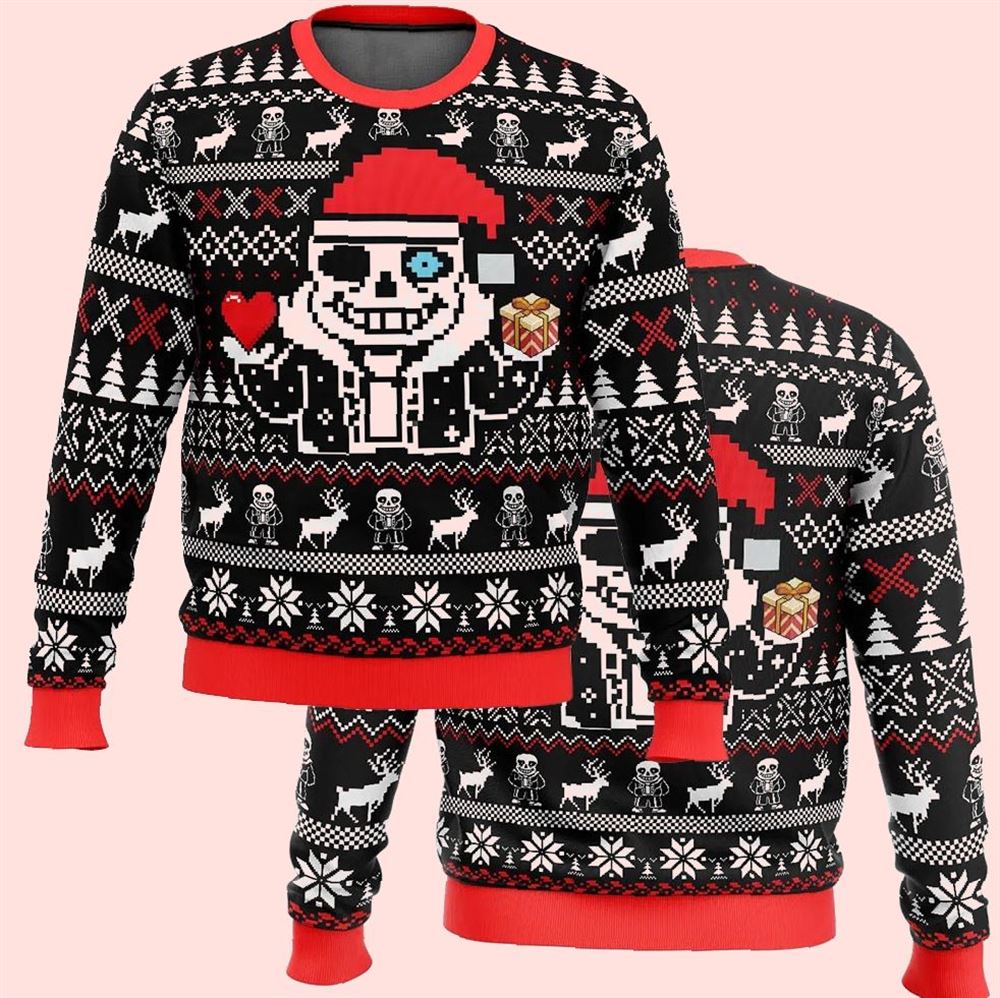 Sans Undertale Christmas Ugly Sweater