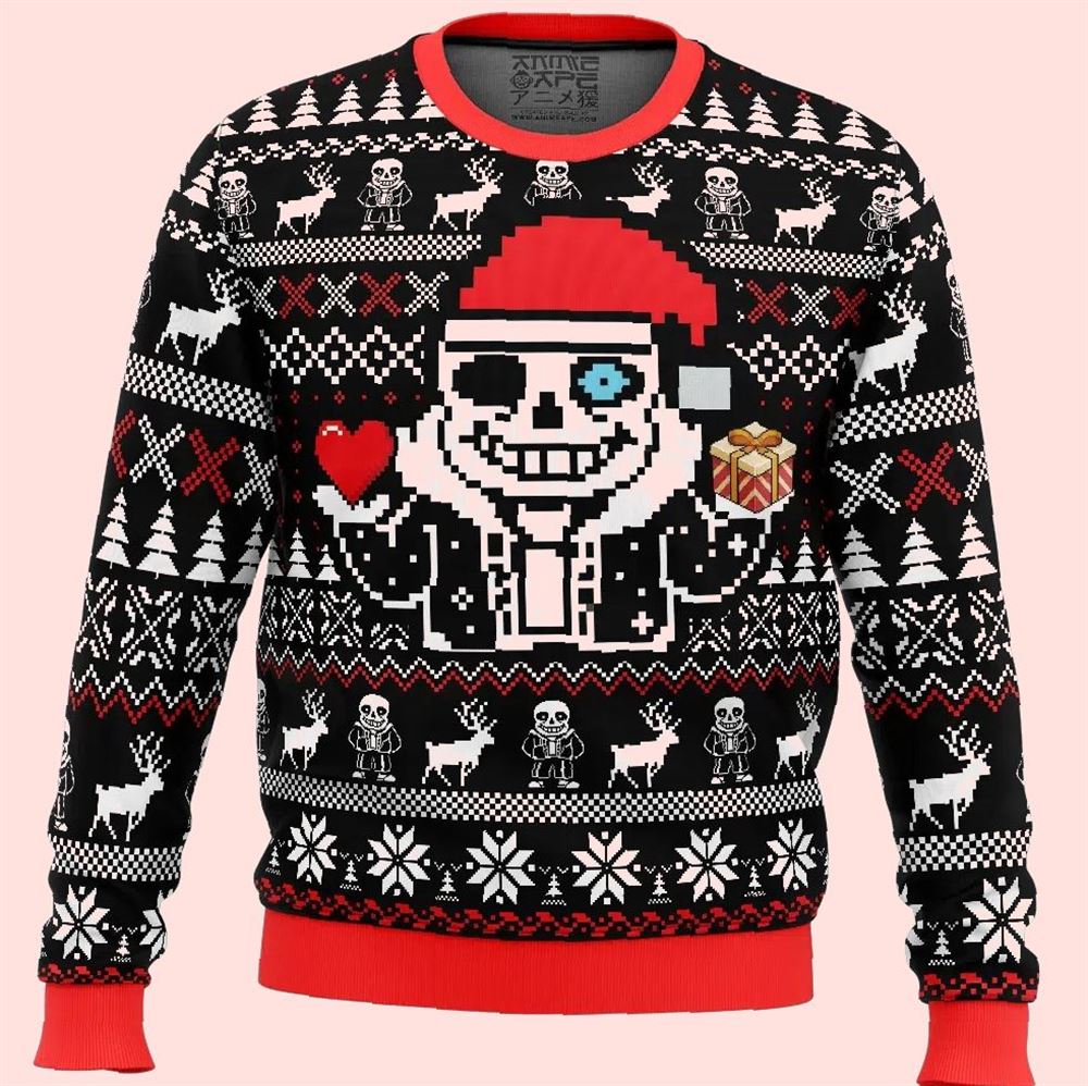 Sans Undertale Christmas Ugly Sweater