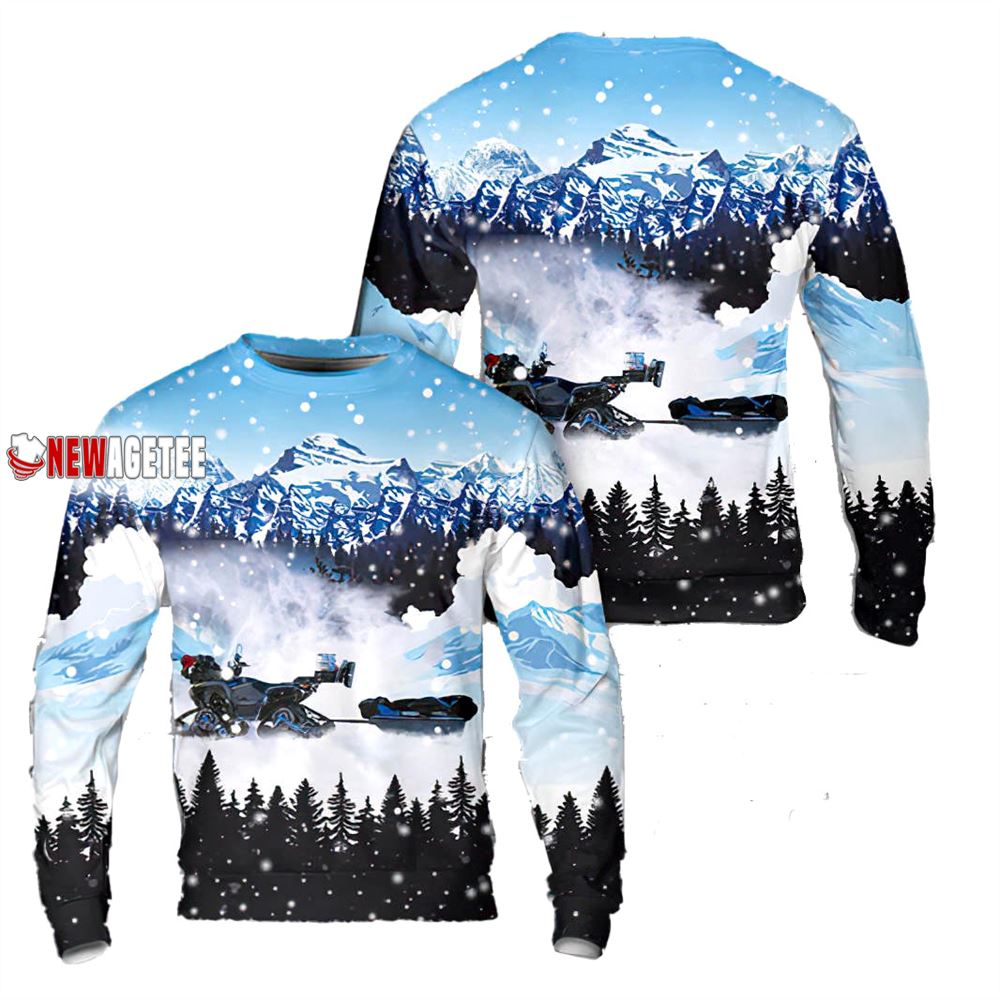 Snow Removal Equipment Christmas Sweater