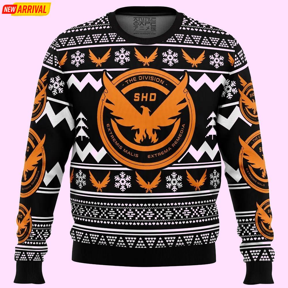 Serpent Emblem Destiny Hunter Christmas Ugly Sweater