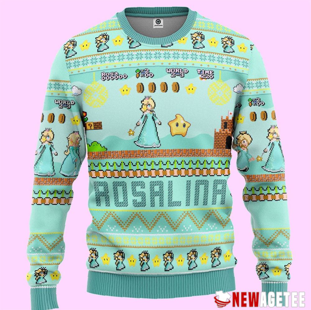 Super Mario Rosalina Ugly Christmas Sweater