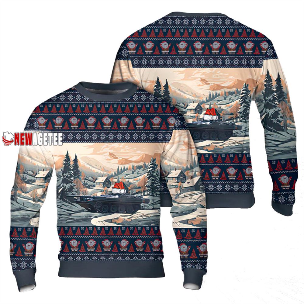 Swedish Army Rg 32 Scout Terrangbil 16 Christmas Sweater