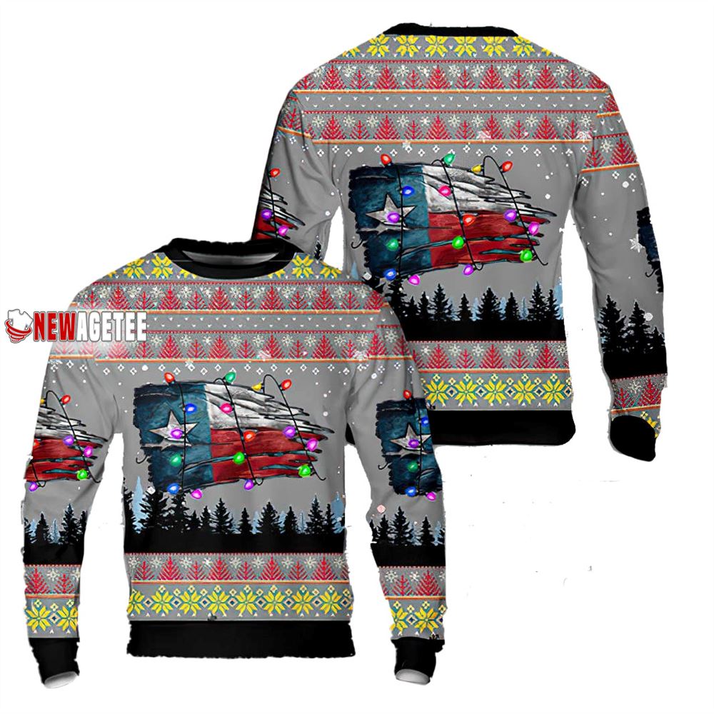 Texas Irving Fire Department Christmas Sweater