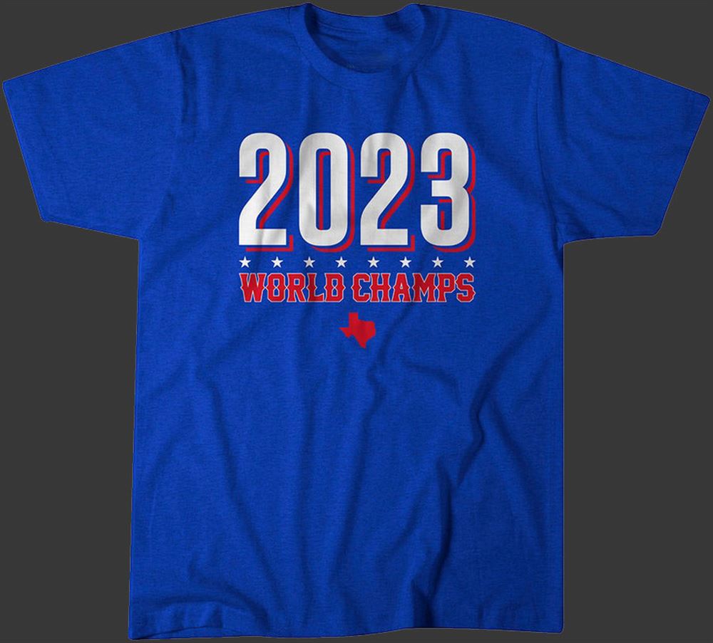 2023 Texas Rangers Worldseries Champions Shirt Long Sleeve Shirt