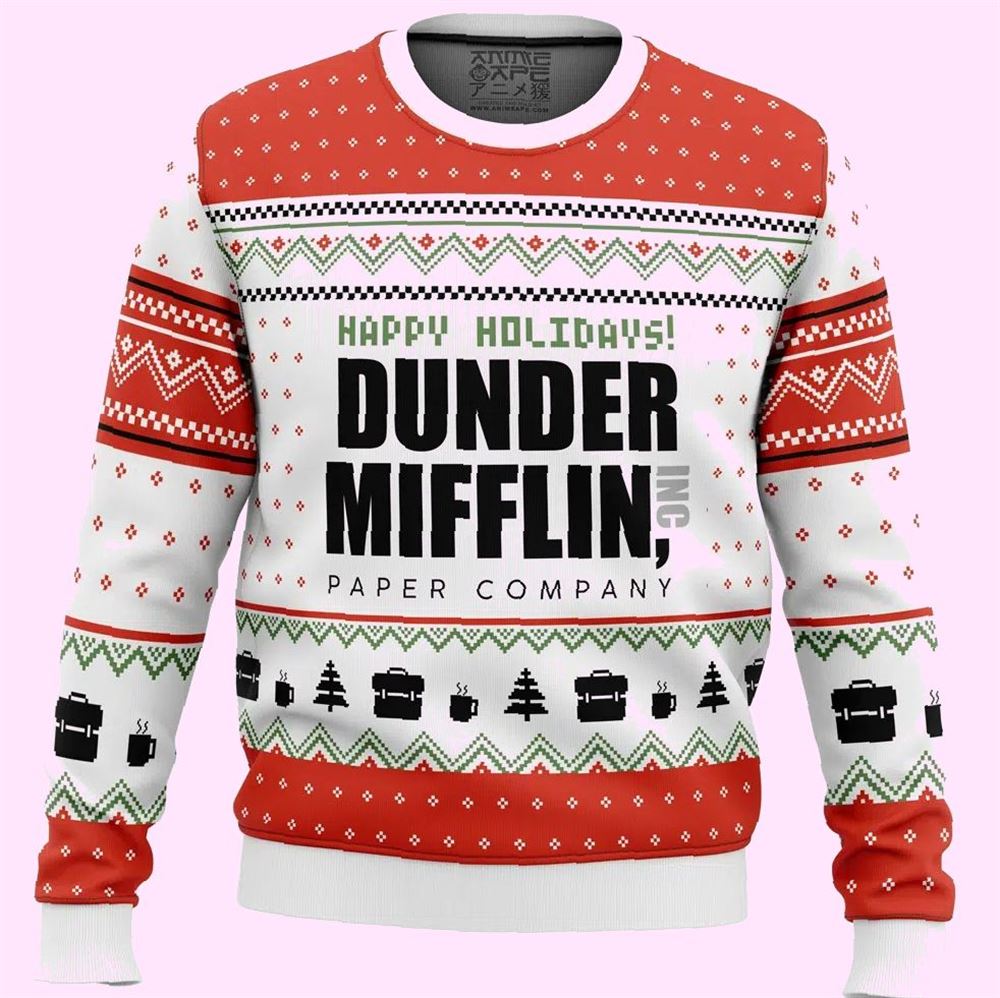 The Office Dunder Mifflin Christmas Ugly Sweater