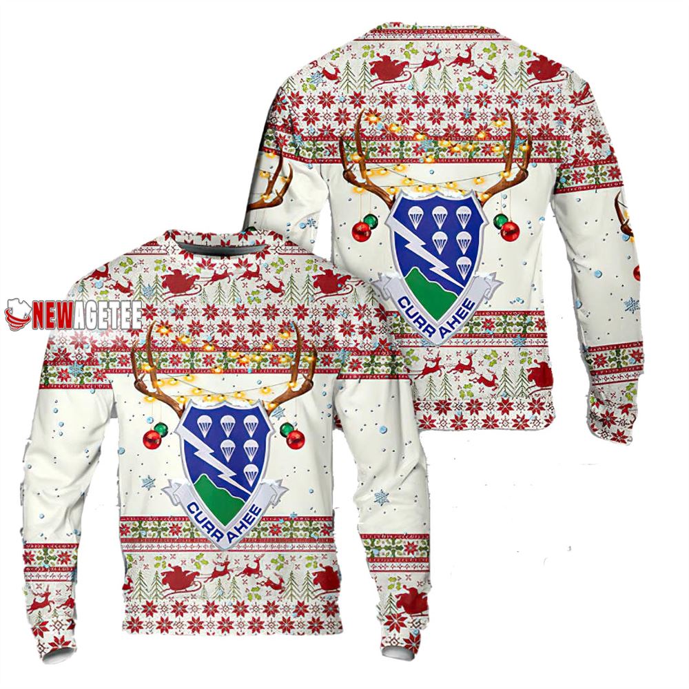Us Army 506th Parachute Airborne Infantry Regiment Christmas Sweater