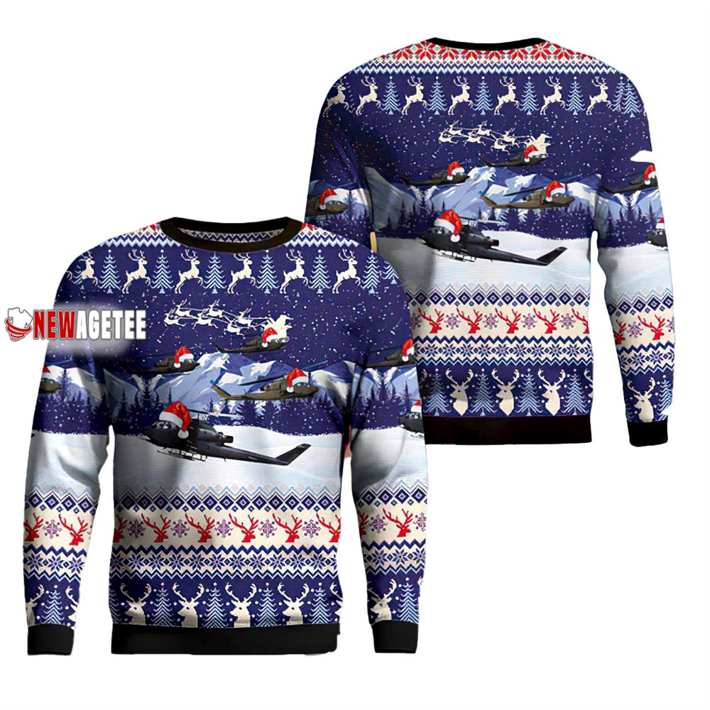 Us Army Ah 1f Christmas Sweater
