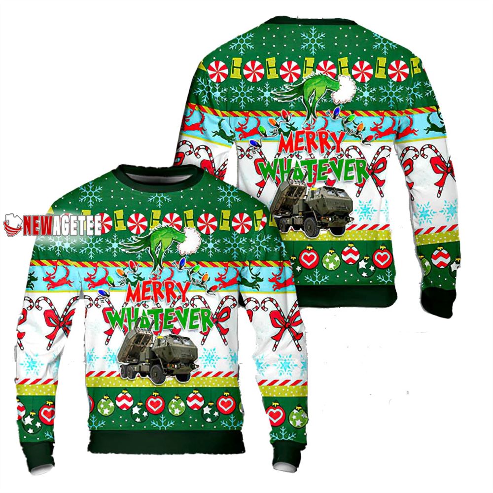 Us Army 10th Mountain Division Chrsitmas Aop Sweater
