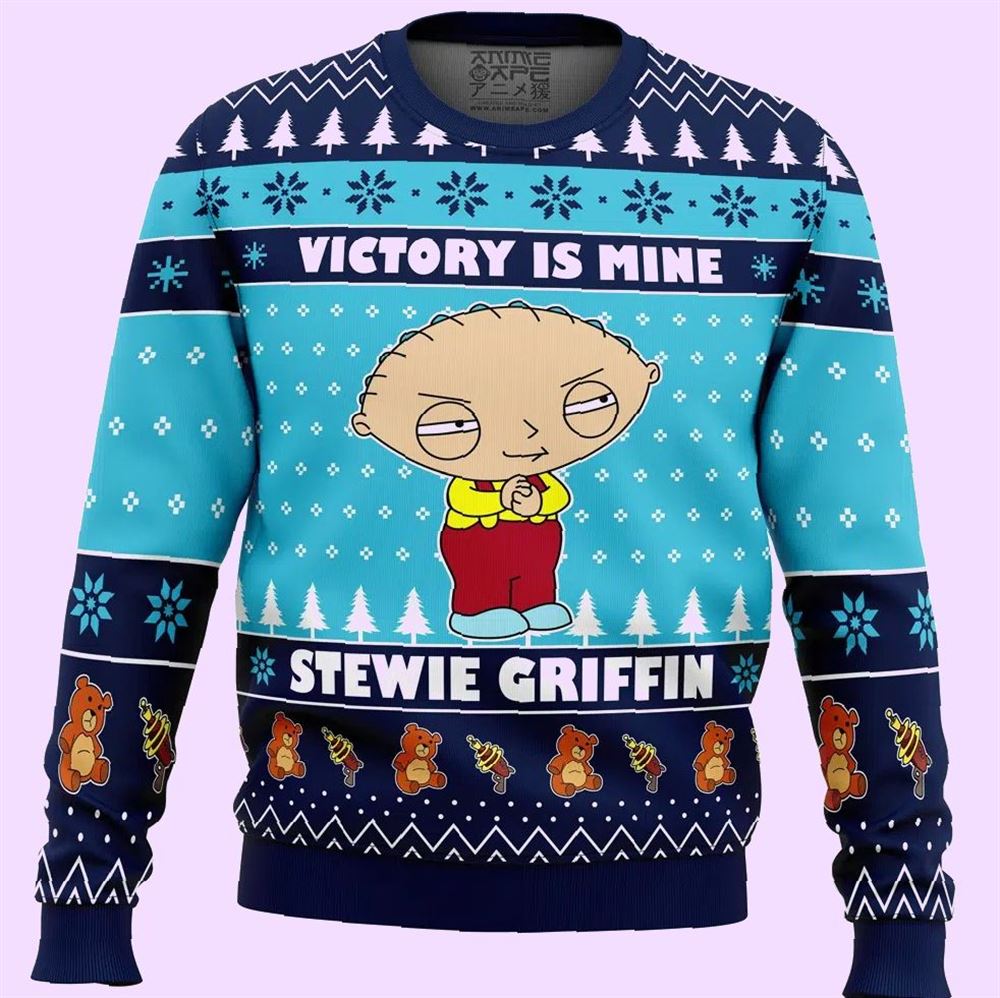 Victory Is Mine Family Guy Christmas Ugly Sweater