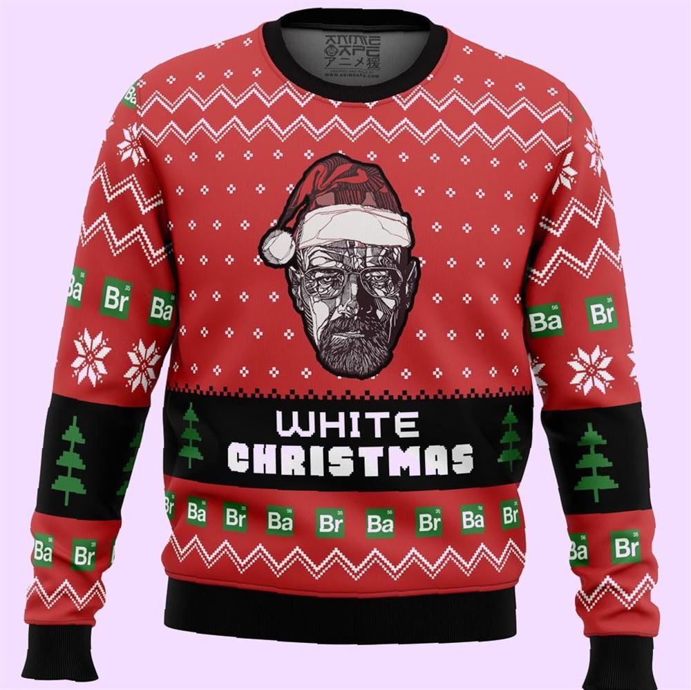 Walter White Christmas Breaking Bad Christmas Ugly Sweater