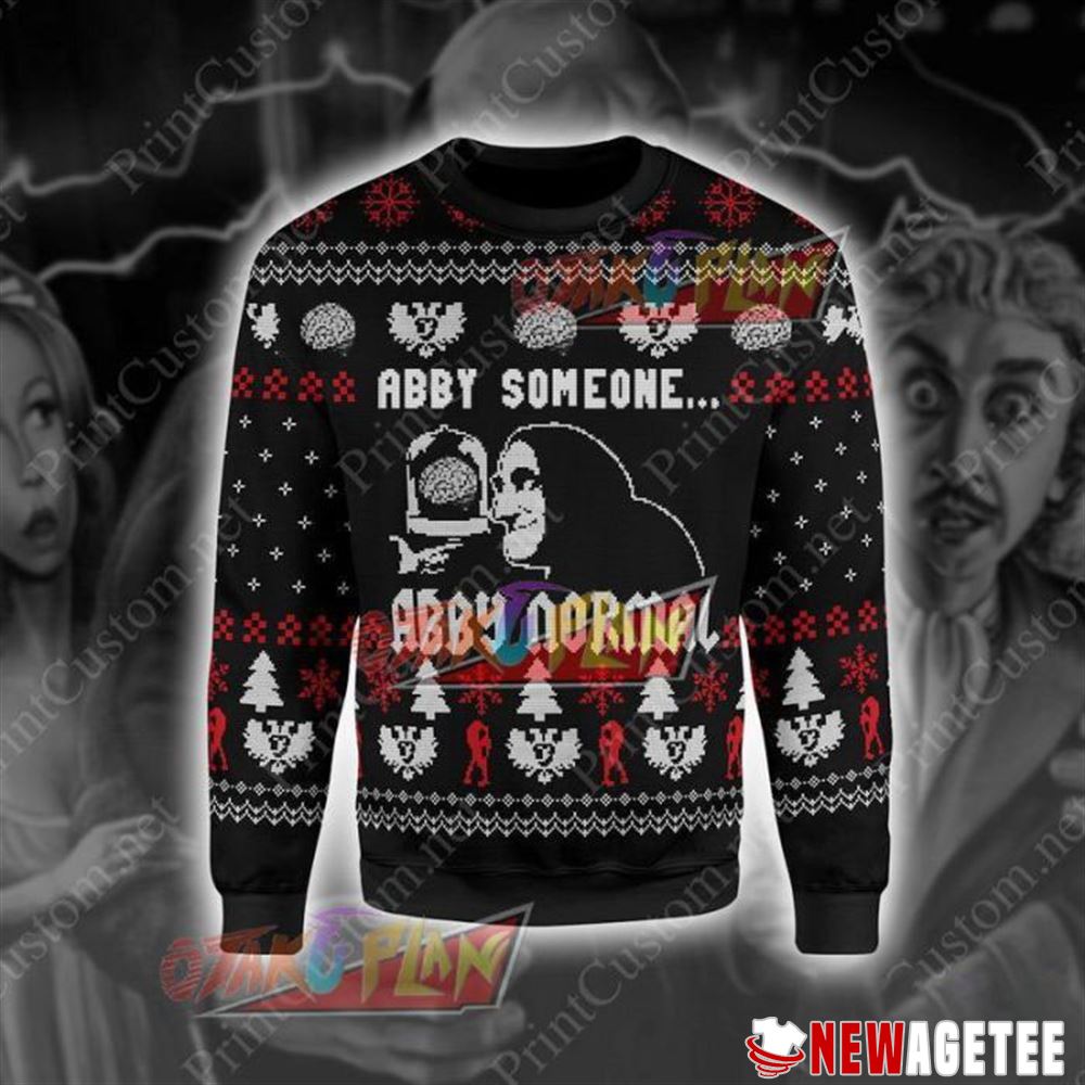 Young Frankenstein Abby Christmas Ugly Sweater