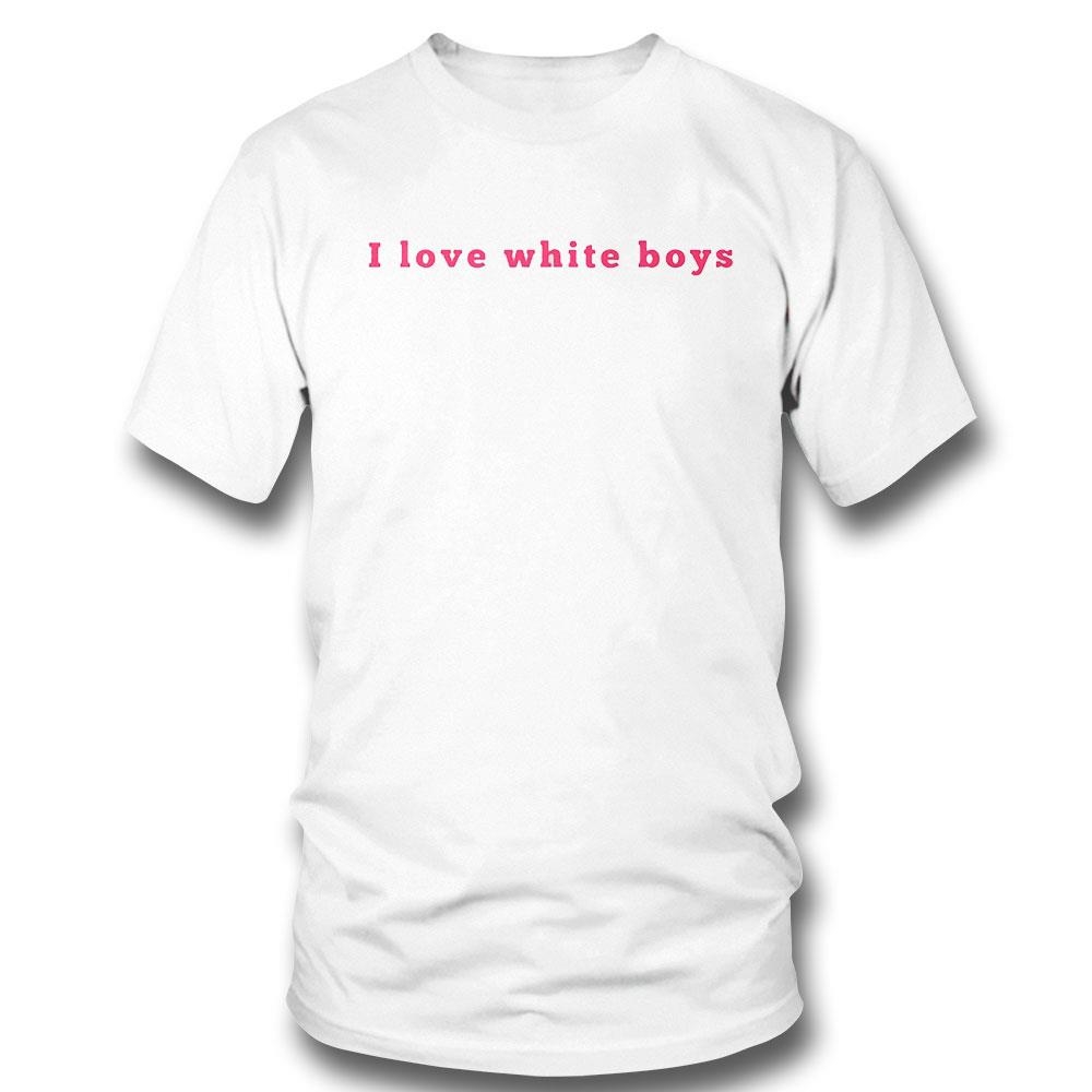 Kali Wit I Love White Boys Shirt Long Sleeve Tee