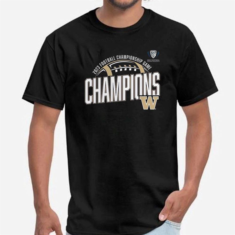 Washington Huskies 2023 Pac-12 Football Conference Champs Shirt