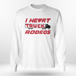 4 I heart truck rodeos shirt Hoodie