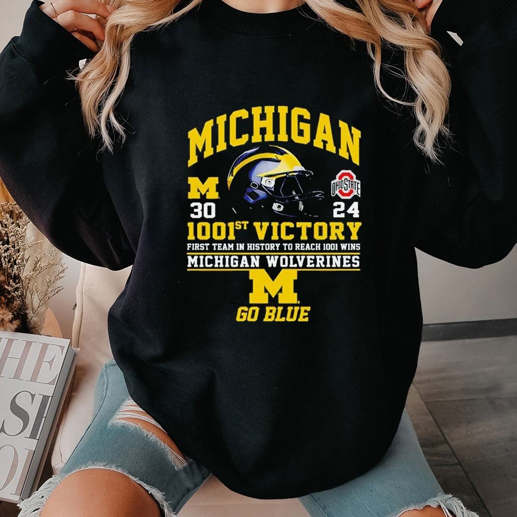 2024 Rose Bowl Game Michigan Wolverines T-shirt Hoodie