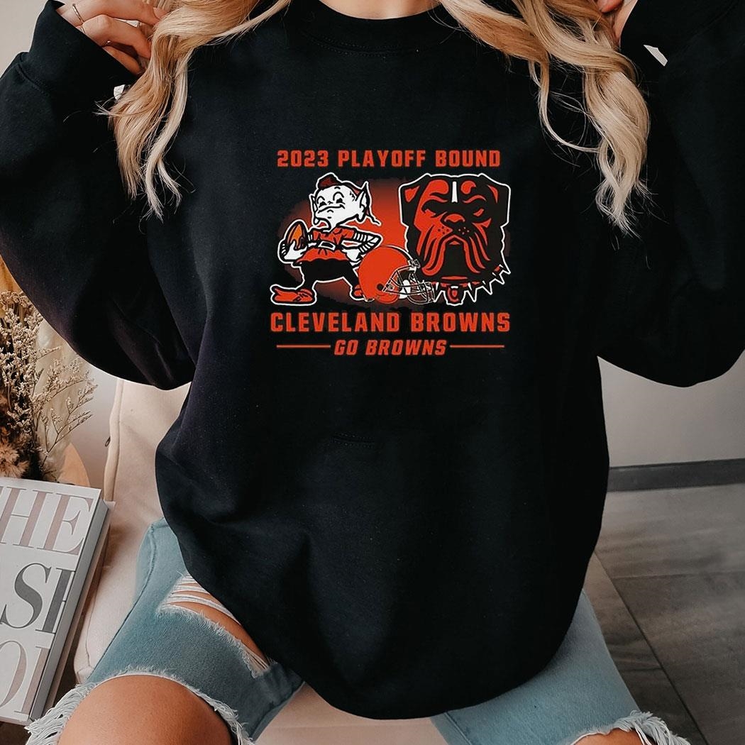 2023 Playoff Bound Cleveland Browns Go Browns T-shirt