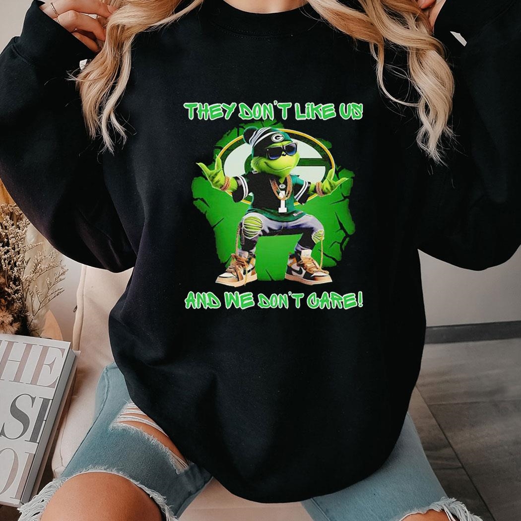 Grinch Houston Texans They Don’t Like Us And We Don’t Care Shirt