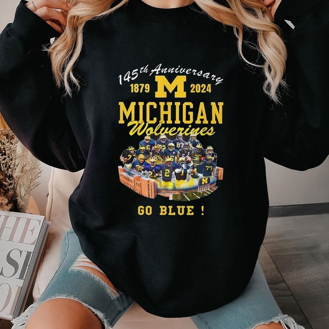 Michigan 145th Anniversary Go Blue Shirt