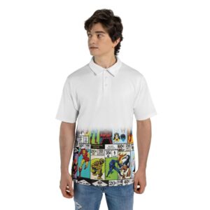 Polo Shirt front Marvel Corner Box Bowling Polo Shirt