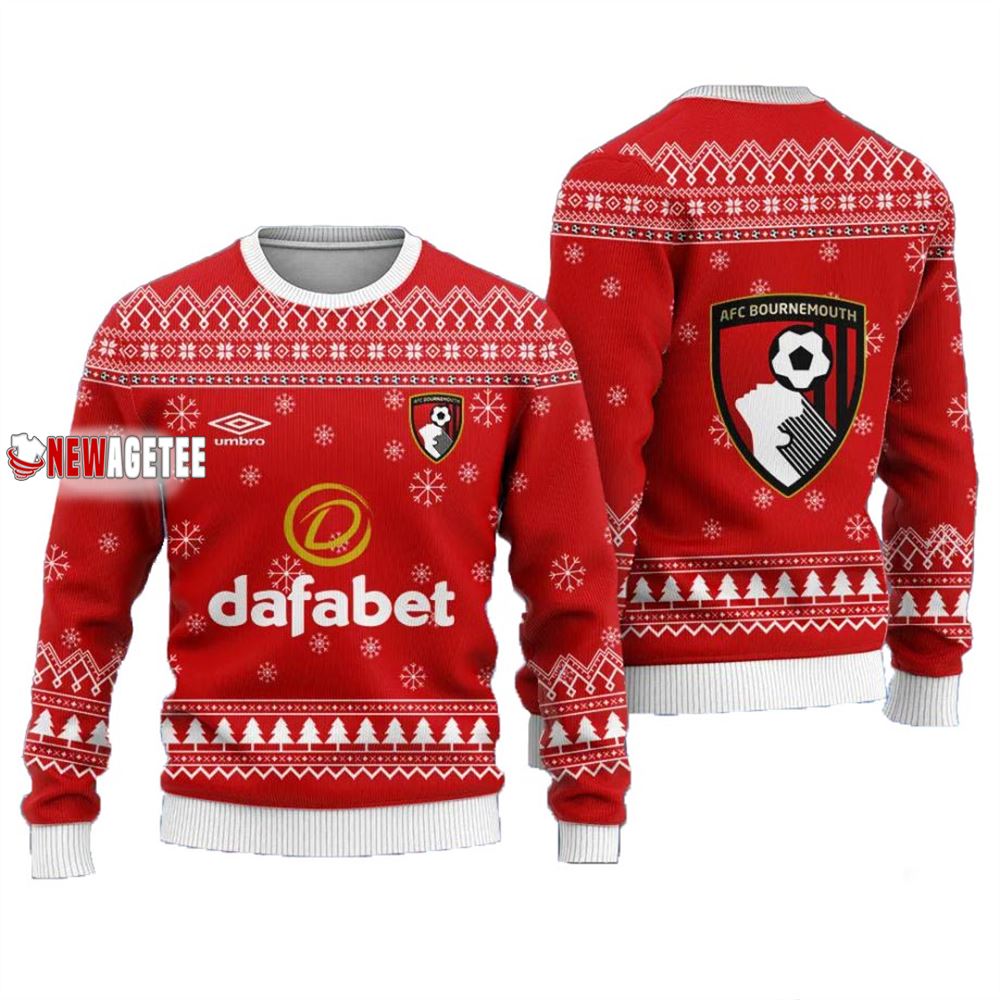 Afc Bournemouth Christmas Ugly Sweater