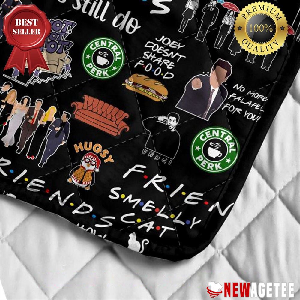 Central Park Friends Tv Show Some Of Us Grew Up Quilt Fleece Blanket