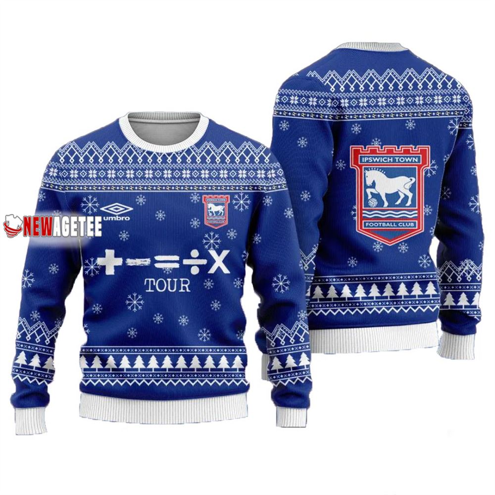 Ipswich Town Fc Christmas Ugly Sweater
