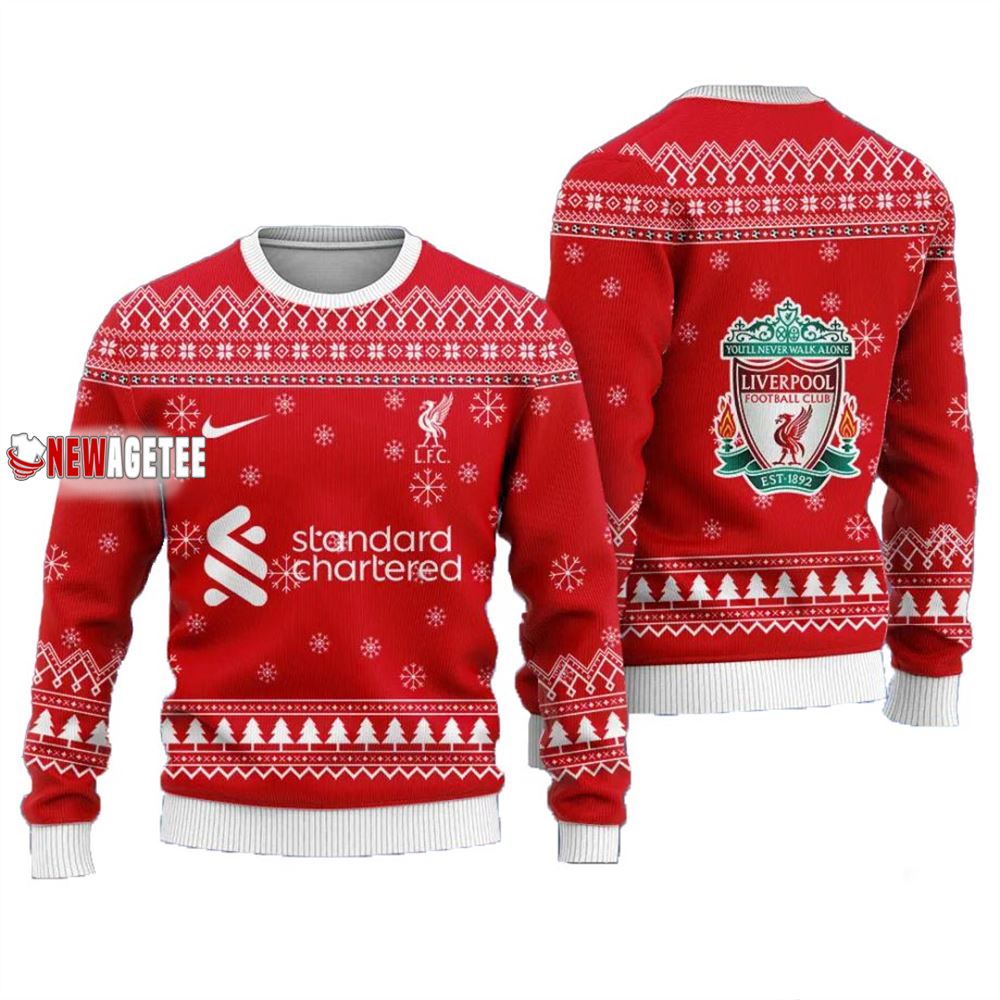 Liverpool Fc Christmas Ugly Sweater