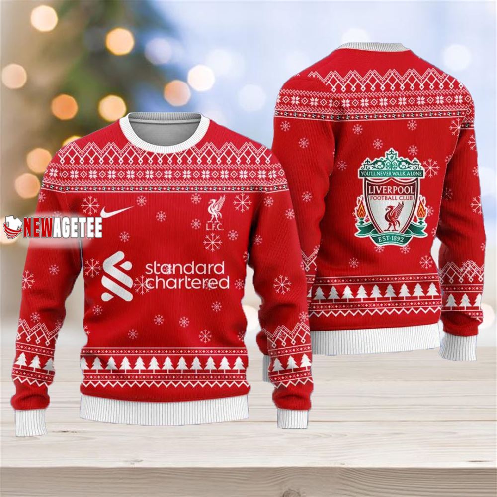 Liverpool Fc Christmas Ugly Sweater